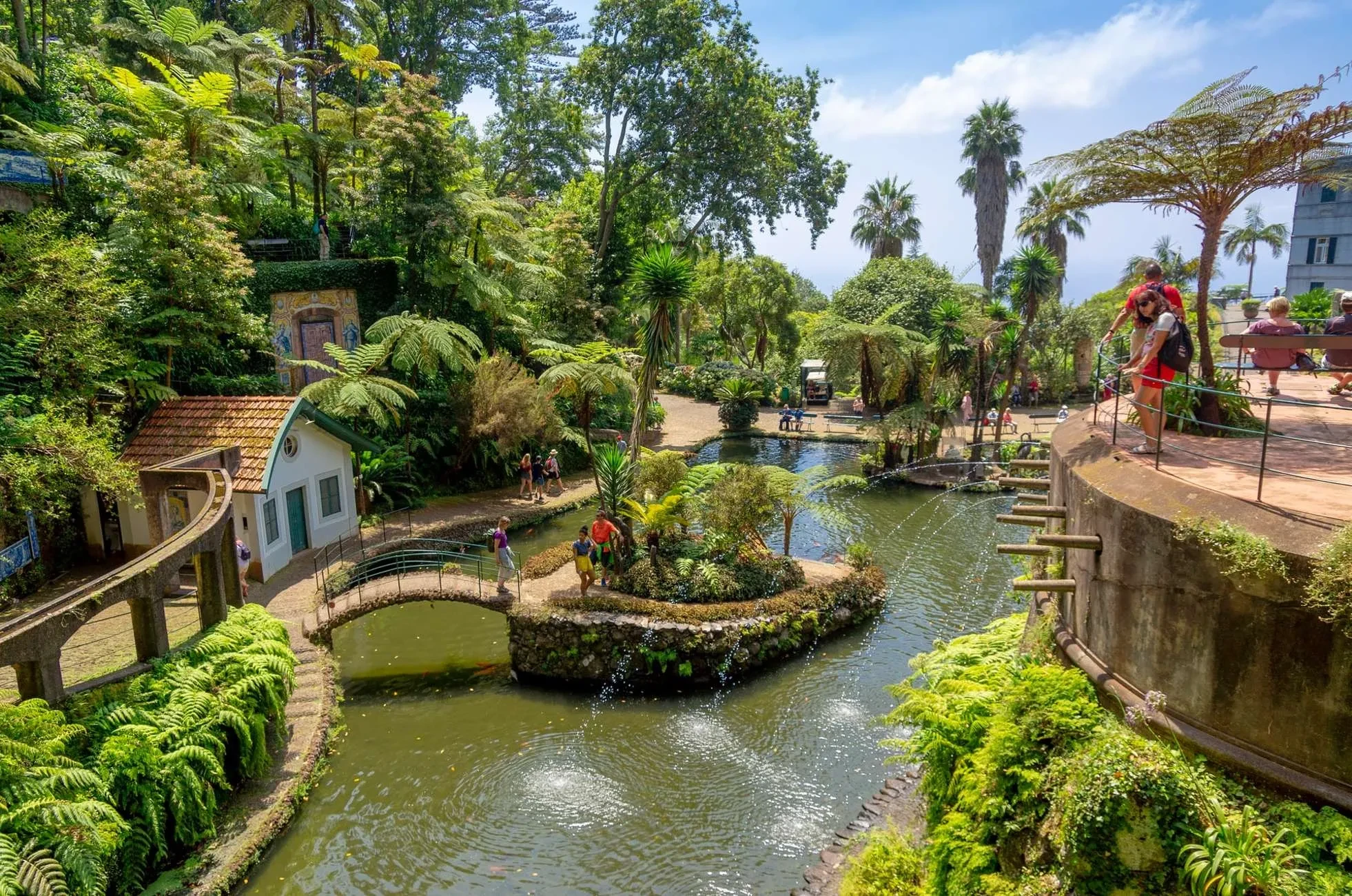 Monte e Jardim Tropical