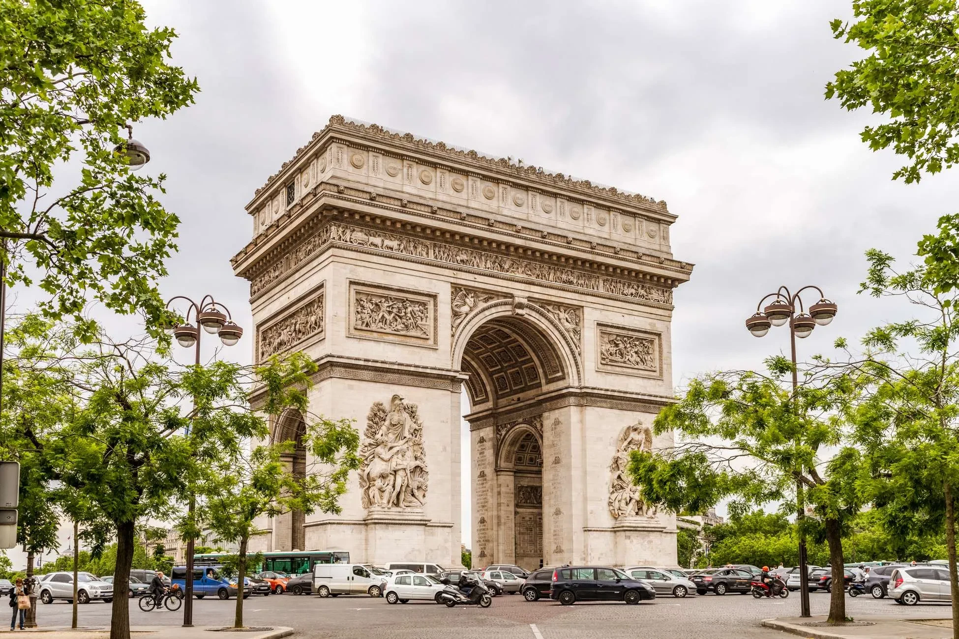 Champs-Élysées & Triumphbogen