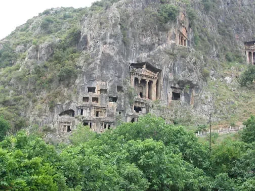 Fethiye-Felsgräber