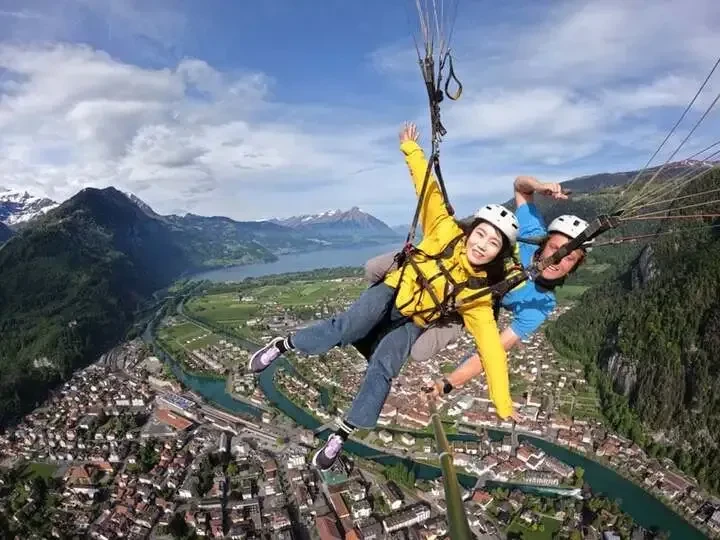 Parapente à Interlaken